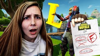 TRY NOT TO FAIL THE FORTNITE TEST CHALLENGE? (Fortnite Challenges)