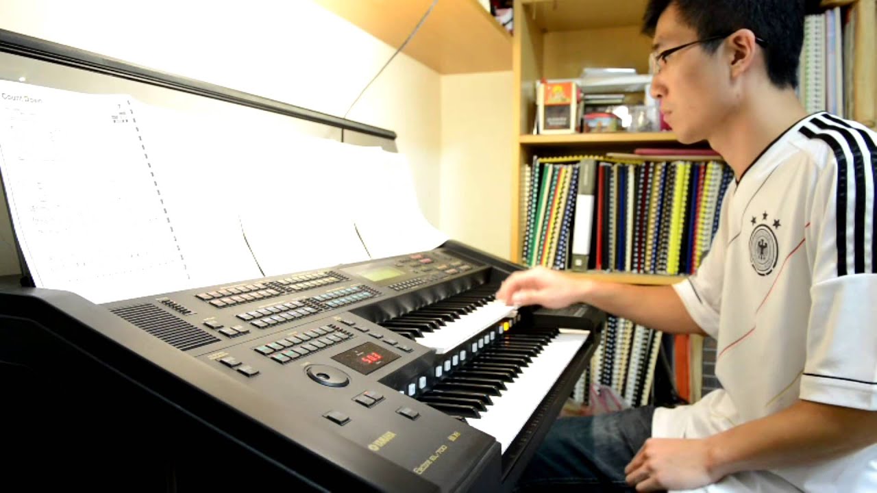Electone EL-700 / Count Down - YouTube