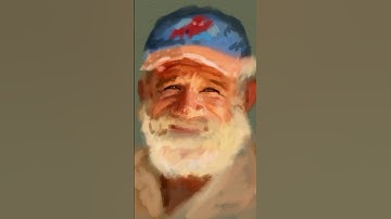 oil painting on procreate |digital art process