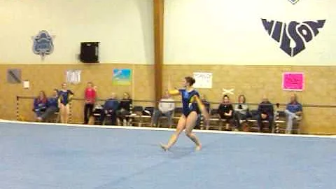 Justine Picciano Ithaca College Gymnastics Floor