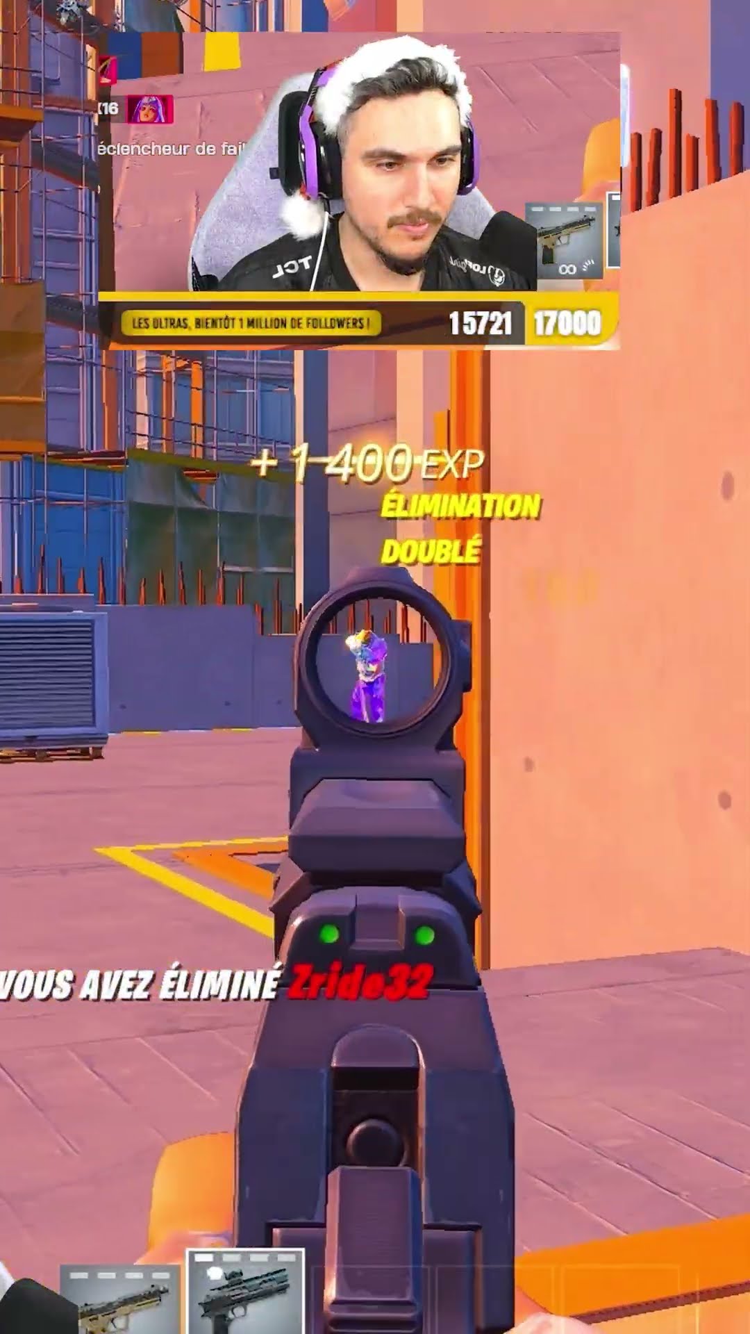 Le DEAGLE dans FORTNITE FRENESIE