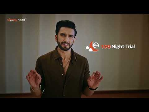 100 Night Trial on all Sleepyhead Mattresses | Ranveer Singh