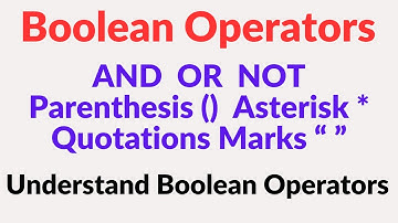Learn Boolean Search| Boolean Operator | Boolean Logic for Recruitment industry / US Staffing