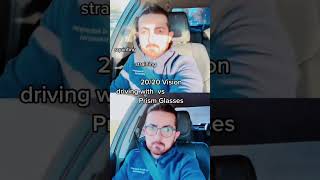 The difference between driving with undiagnosed binocular vision dysfunction and “20/20 vision” vs