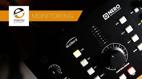 Is This Big Console Monitor Control? Audient Nero Monitor Controller - Tested