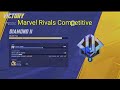 Marvel Rivals Diamond Competitive
