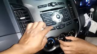 Repairing the internal central lock button on a FORD RANGER that won't lock from the inside