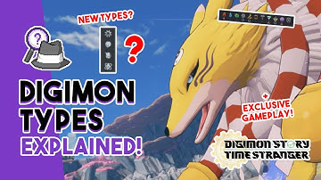 Digimon Story: Time Stranger Types Explained! | 3 NEW Attribute Added!? | EXCLUSIVE GAMEPLAY!