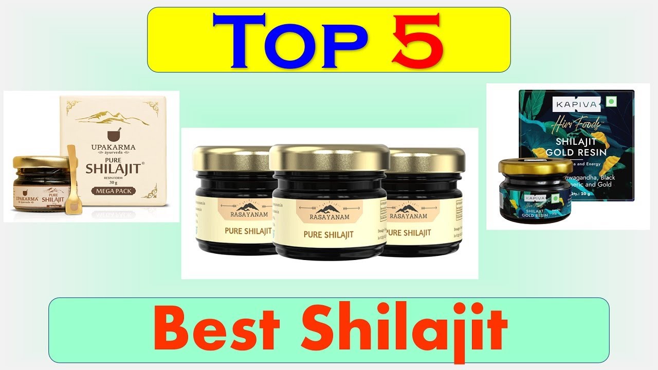 Top 5 Best Shilajit in India 2023 | BEST SHILAJEET BRANDS - सबसे अच्छा शिलाजीत