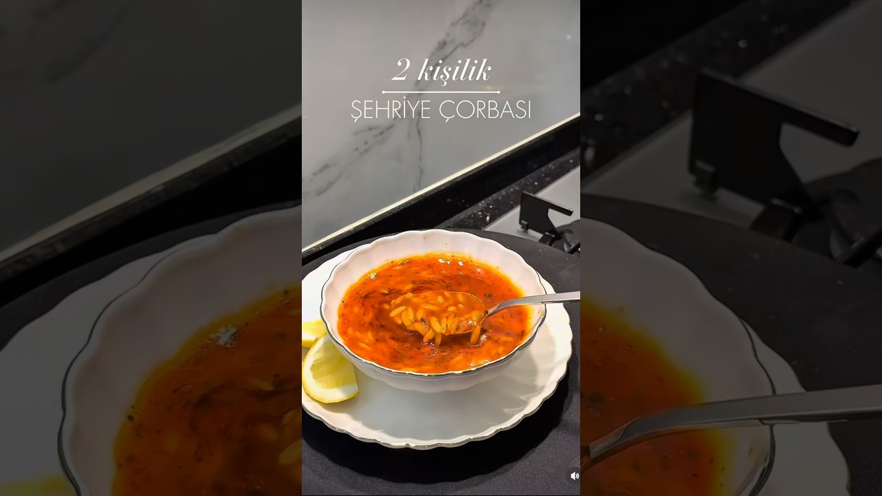 En Kolay ve Pratik Çorba tarifi 🤍 Şehriye çorbası #food #tarif #pratiktarifler #çorba #recipe