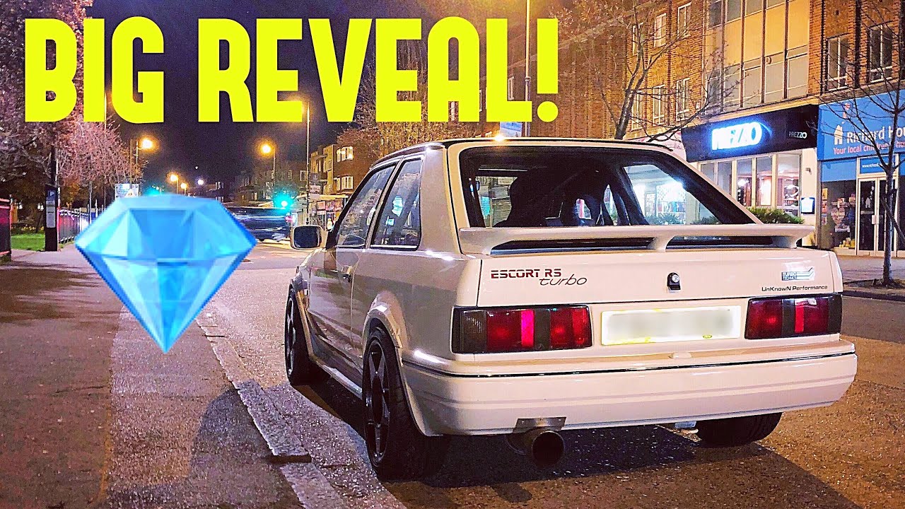 Diamond White Ford Escort Rs Turbo Gets A Fresh New Look