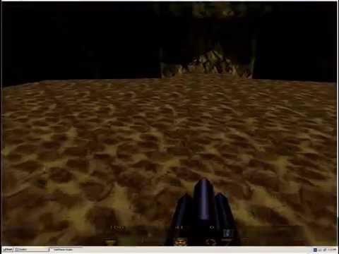 ReactOS running Quake1 using Darkplaces in VMWare (Take 2)
