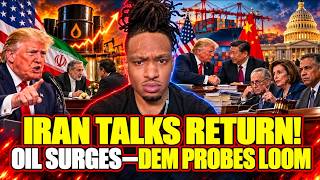 Details Trump Says Iran Talks Resume As Oil Surges 3%, China Tariff Deal! 📱 Guide