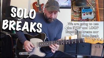 Looper Tips #3 Jazz Guitar: Solo Breaks