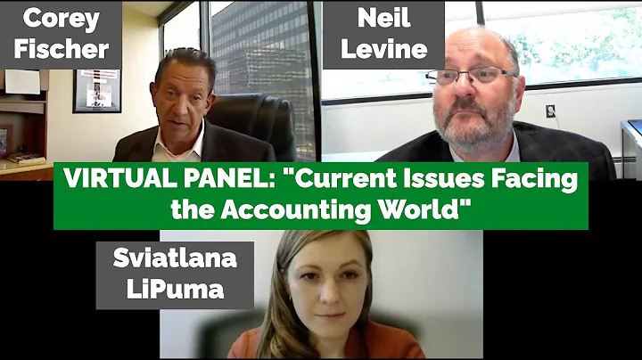 VIRTUAL PANEL: "Current Issues Facing the Accounti...