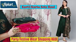 Flipkart Latest Designer Kurti/Kurti Sets Haul 2020| Suit set Review FLIPKART