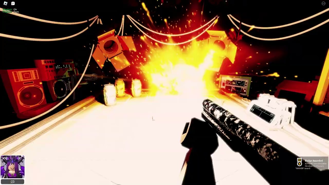 Playing Buckshot Roulette Inside ROBLOX BUCKSHOT FRENZY ROBLOX 