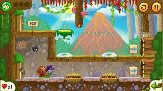 Let's Play - Snail Bob 2, Level 1-13, Chapter 1 - Forest Story screenshot 4