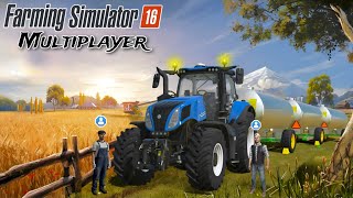 Fs 16 Multiplayer ! Fs16 How To Get Milk & Get Wool | Farming Simulator 16 #fs16 screenshot 4