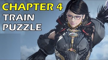 Chapter 4: How to Open the Sealed Gate - Train Puzzle | Bayonetta 3