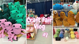 Crochet Market Vlog #1| Market Results | My Biggest Inventory Yet! | Overall Experience
