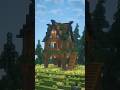 Minecraft Easy Survival House 🏠 For Build and No Music #shorts #minecraft