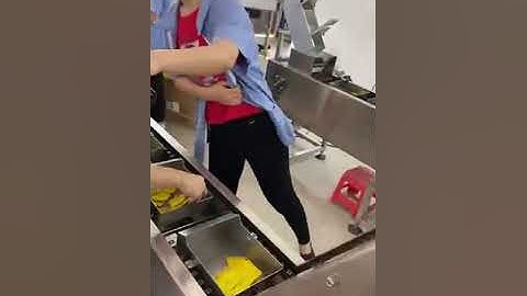 Sachet sorting counting system and pouch packaging line | sachets bagging machine