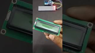 LCD display i2c connection #shorts
