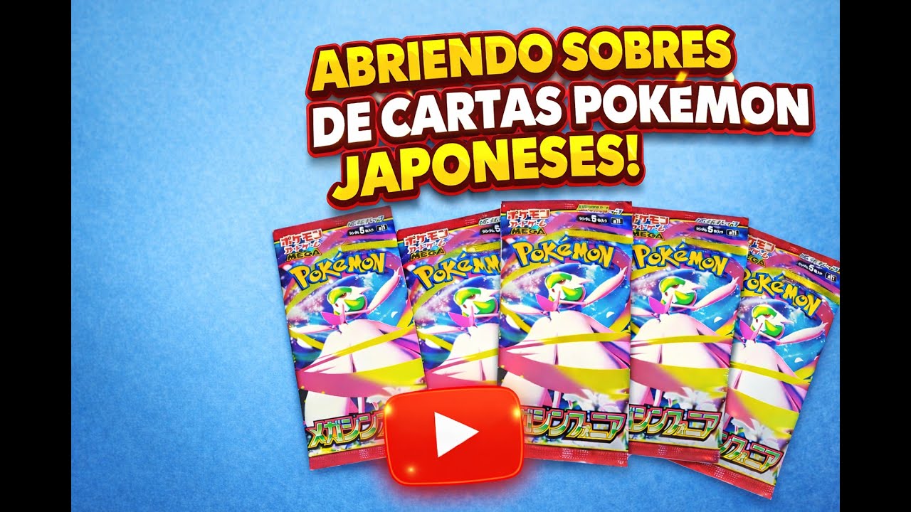🔥 Abriendo Sobres Pokémon JAPONESES 😱 ¿Sale Carta Rara? - YouTube