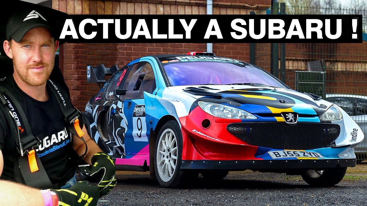 TRANSFORMING MY 206 INTO A SUBARU MONSTER RALLY PROJECT.... - YouTube