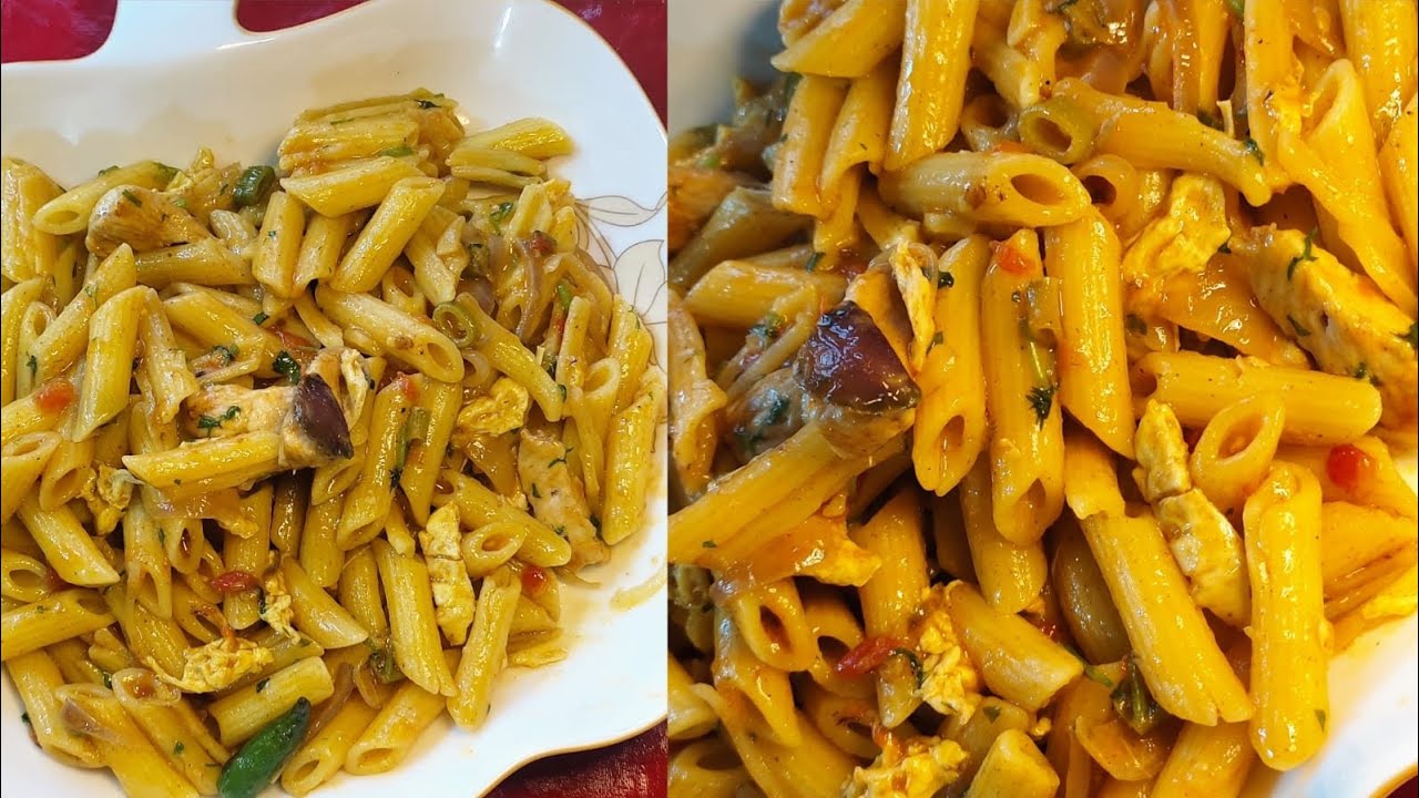 🍝 Creamy Red Sauce Chicken Penne – Easy Weeknight Dinner!