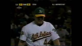 Jason Isringhausen 5-out save vs  Dodgers July 13, 2001