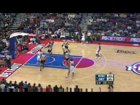 Detroit Pistons vs Washington Wizards 12/17/08 ( I...