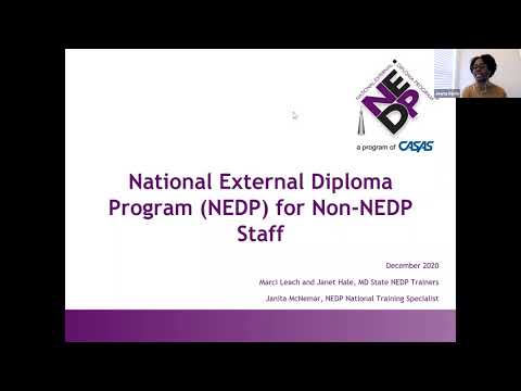 Understanding the NEDP for Non NEDP Staff