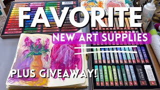 Unboxing My Favorite New Art Supplies: Plus Giveaway!