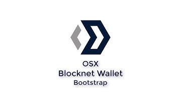 Blocknet OSX Bootstrap