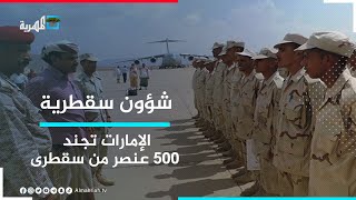 الإمارات تنقل 500 عنصر من مليشيا الانتقالي من سقطرى إلى أبو ظبي بهدف التجنيد | شؤون سقطرية