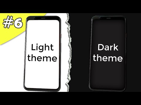 Создание игры на Android 6: Настройка Light Theme, Dark Theme, Day Theme, Night Theme Android Studio