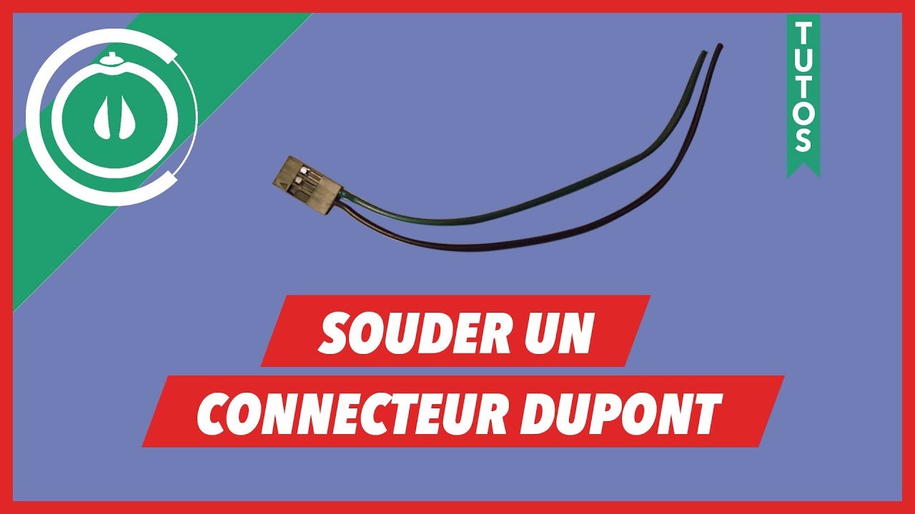 Tuto] – Souder un connecteur Dupont 