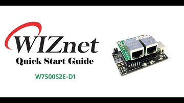 W7500S2E-D1 Quickstart Guide