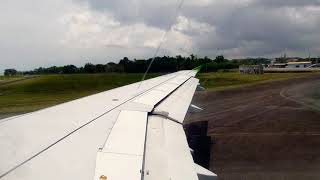 Citilink QG 429. Take Off Bandara Sepinggan ( Balikpapan ) To Sultan Hasanudin ( Makassar )