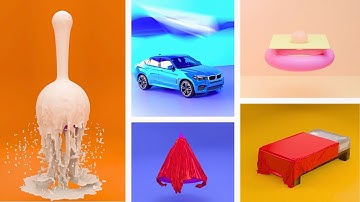 The Most Satisfying 3D Physics Simulation | 5 Minutes [Compilation]