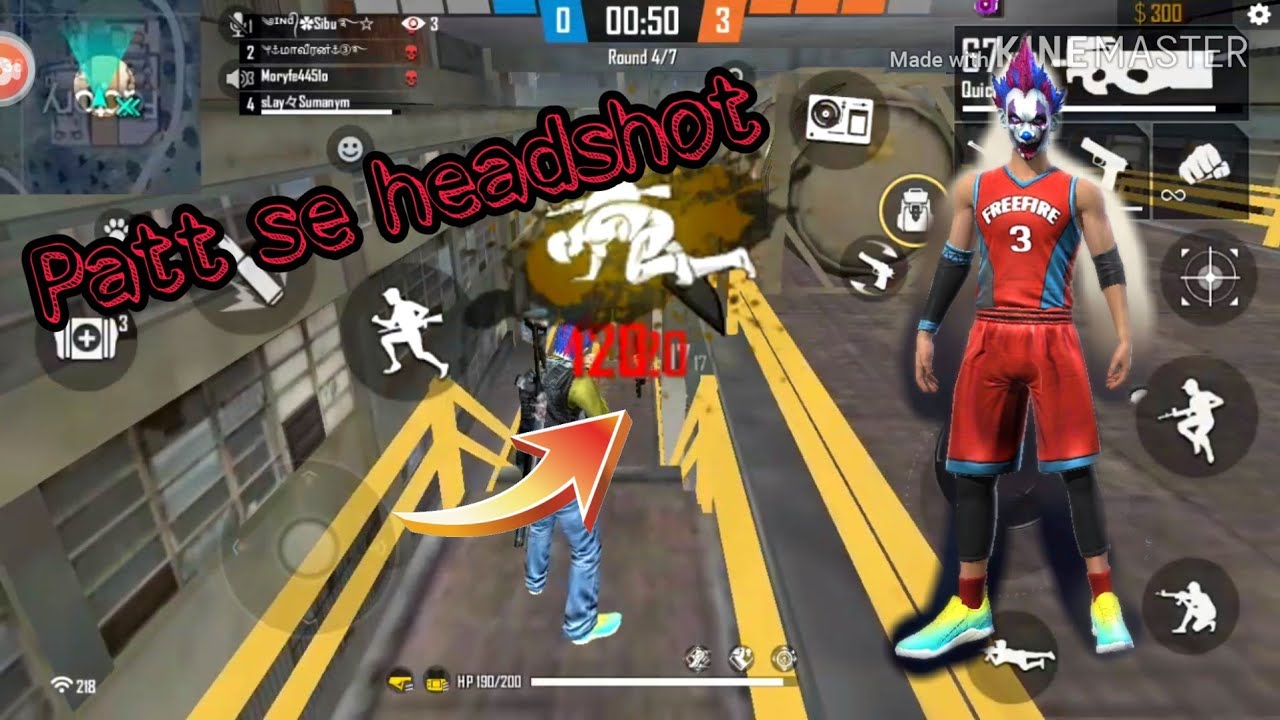 Freefire Only Headshot Suman Gaming Peace Youtube
