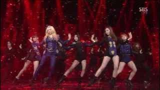 LADIES 'CODE [Bad Girl] @SBS Inkigayo Popular song 20130324