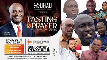 BREAKINGS: WORLDWIDE PRAYERS FOR KEN, UNBELIEVABLE, THIS IS INDEED THE DOING OF THE LORD. KENNECTED.