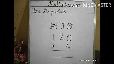Class II Math multiplication of 3  digit  number by 1 digit  without carry over  by Ms  Deepti Gupta
