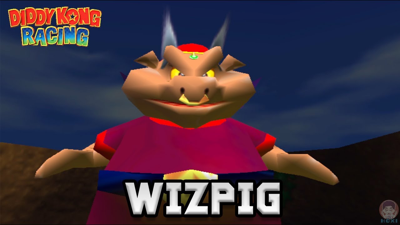 Wizpig - Diddy Kong Racing - YouTube