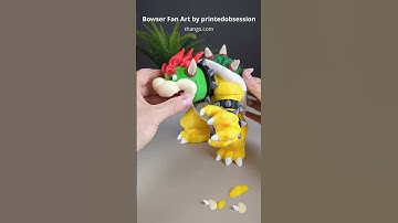 3D printed Bowser needs saving