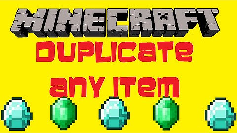 Minecraft PS4: How to duplicate any item (PS4/XBOX ONE)