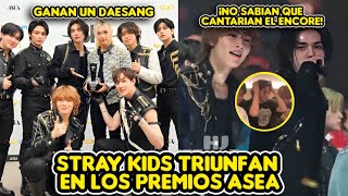 STRAY KIDS TRIUNFAN EN LOS PREMIOS ASEA + GANAN UN DAESANG + ¡NO SABIAN QUE HARIAN EL ENCORE!